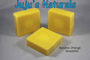 Banana Orange Smoothie Handmade Soap