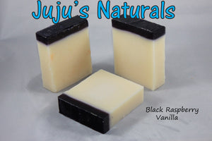 Black Raspberry Vanilla Handmade Soap