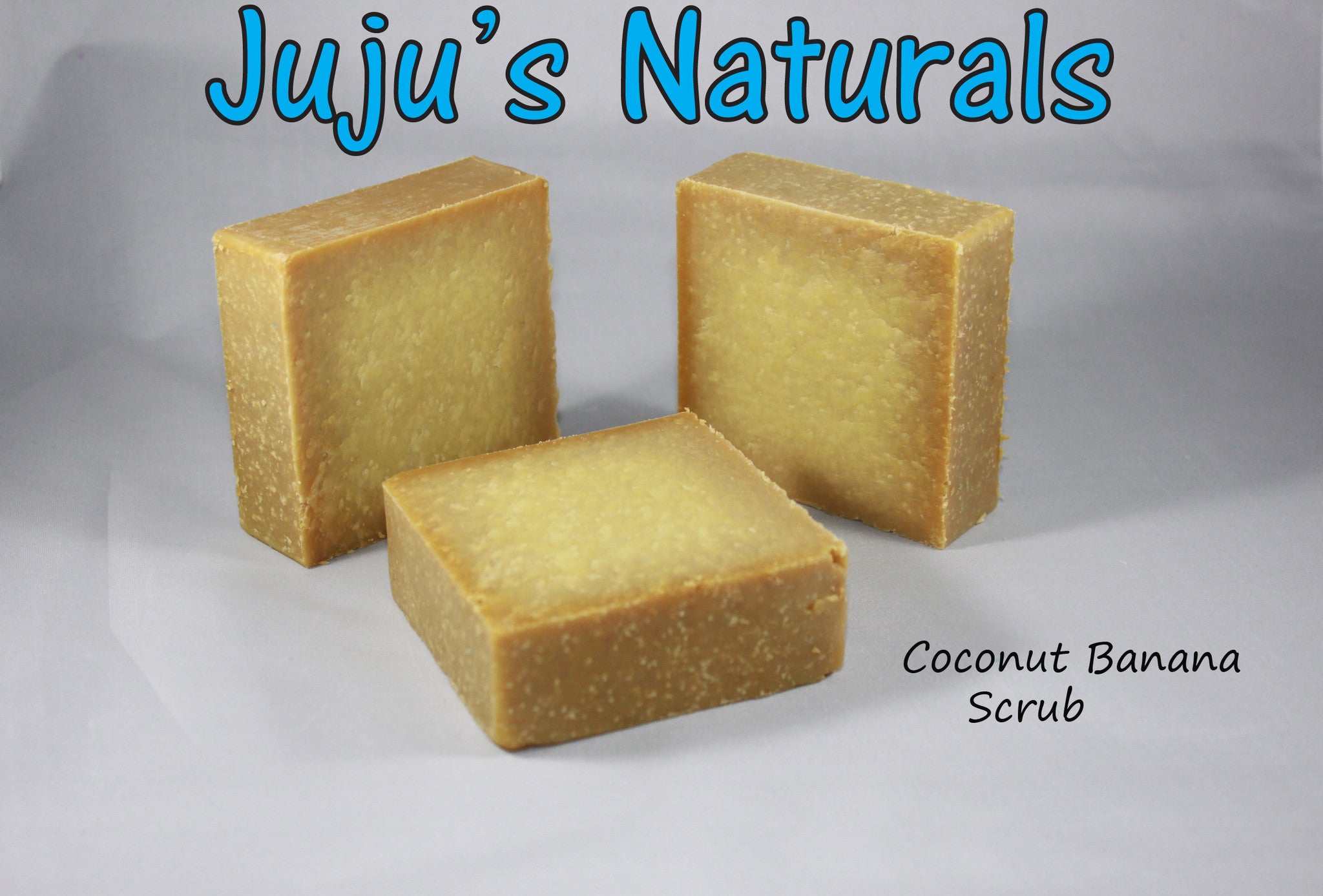 Coconut Banana Scrub Handmade Soap