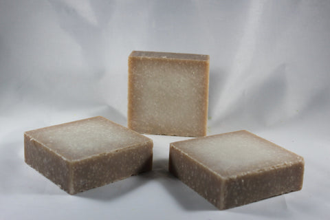 Gold Moss Scrub Handmade Soap