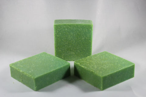 Green Tea Verbena Scrub Handmade Soap