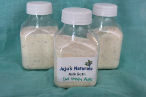 Cool Fresh Aloe Milk Bath