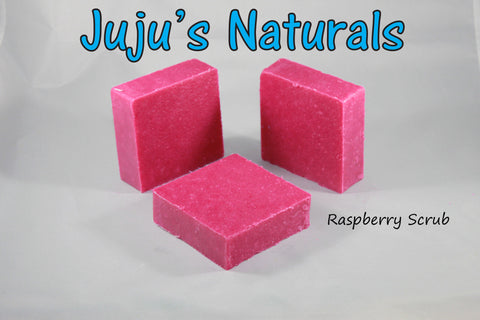 Raspberry Scrub Handmade Soap