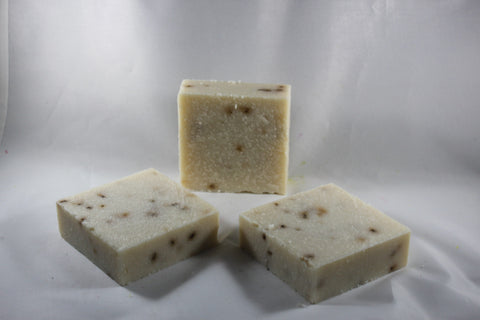 Spearmint Basil Scrub Handmade Soap