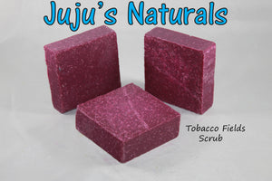 Tobacco Flowers Scrub Handmade Soap